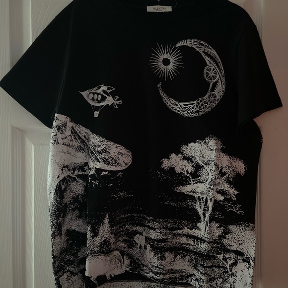 VALENTINO DREAMATIC PRINT T-SHIRT SIZE SMALL NEW - Picture 4 of 5